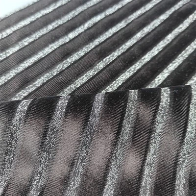 KS Velvet Strip Fabric